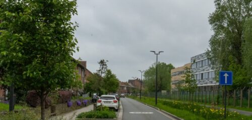 Steenakker groene straat in Gent @Achilles Gossaert